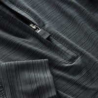 The Weather Co Men's Variegated 1/4 Zip Golf Pullover, Black