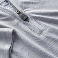 The Weather Co Men's Variegated 1/4 Zip Golf Pullover, Grey