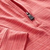 The Weather Co Men's Variegated 1/4 Zip Golf Pullover, Red