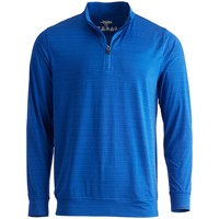 The Weather Co Men's Variegated 1/4 Zip Golf Pullover, Navy