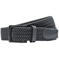 NIKE Stretch Woven Tour Performance Golf Belt, Dark Grey