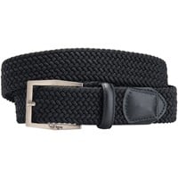 TGW Mens Stretch Woven Golf Belt, Black