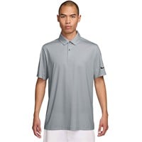 NIKE Mens Dri-FIT Velocity Floral Golf Polo, Grey