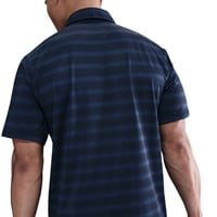 NIKE Men's Dri-FIT Velocity Stripe Golf Polo, Navy