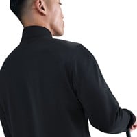 NIKE Men's Velocity 1/2 Zip Golf Pullover, Black