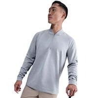 NIKE Men's Velocity 1/2 Zip Golf Pullover, Grey