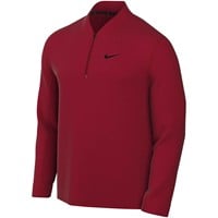 NIKE Men's Velocity 1/2 Zip Golf Pullover, Red