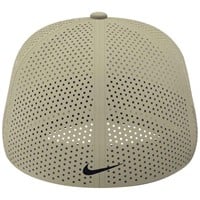 NIKE Dri-FIT Rise Cap Golf Hat, Tan/Black