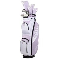 Callaway Womens Reva 11-Piece Golf Set w/Cart Bag, Purple/Grey