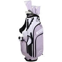 Callaway Womens Reva 8-Piece Golf Set w/Stand Bag, Purple/Grey