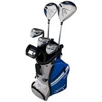 Callaway Junior XJ-2 7-Piece Golf Set w/Stand Bag, Blue/White