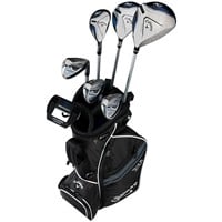 Callaway Junior XJ-3 8-Piece Golf Set w/Stand Bag, Black