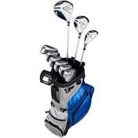 Callaway Junior XT 11-Piece Golf Set w/Stand Bag, Blue/White