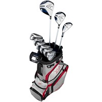 Callaway Junior XT 11-Piece Golf Set w/Stand Bag, Red/White