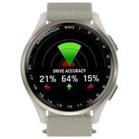 Garmin Approach S50 GPS Golf Watch, Cream