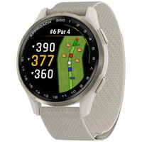 Garmin Approach S50 GPS Golf Watch, Cream
