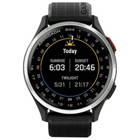 Garmin Approach S44 GPS Golf Watch, Black/Silver