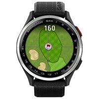 Garmin Approach S44 GPS Golf Watch, Black/Silver