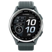 Garmin Approach S44 GPS Golf Watch, Grey/Silver