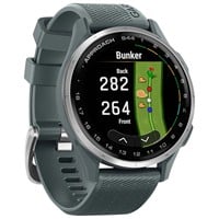Garmin Approach S44 GPS Golf Watch, Grey/Silver