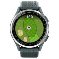 Garmin Approach S44 GPS Golf Watch, Grey/Silver