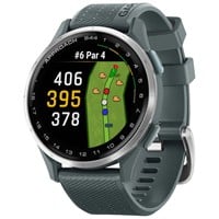 Garmin Approach S44 GPS Golf Watch, Grey/Silver