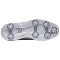 FootJoy Mens Traditions Saddle Golf Shoes - Previous Season Style, White/Grey