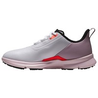 FootJoy Womens FJ Fuel Golf Shoes - Previous Season Style, White/Pink