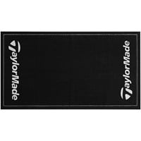TaylorMade Tour Golf Towel, Black