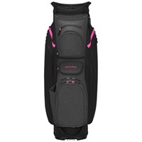TaylorMade Cart Lite Golf Bag, Black/Pink