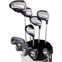 XXIO Ladies Premium Complete 10-Piece Set w/Stand Bag, White/Black
