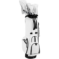 XXIO Ladies Premium Complete 10-Piece Set w/Stand Bag, White/Black