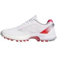 adidas Women's adizero ZG25 SL Golf Shoes - Discontinued Colors, whitesilver-v-4-z