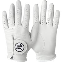 TGW Tour Cabretta Golf Glove, White