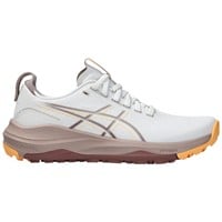 Asics Womens Gel-Kayano Ace 3 Spikeless Golf Shoes, White/Orange