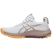 Asics Womens Gel-Kayano Ace 3 Spikeless Golf Shoes, White/Orange
