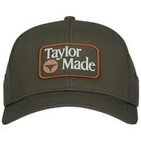 TaylorMade Newport 85 Metal Eyelet Golf Hat, Green