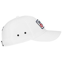 TaylorMade Newport 85 Metal Eyelet Golf Hat, White