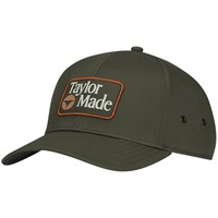 TaylorMade Newport 85 Metal Eyelet Golf Hat, Green