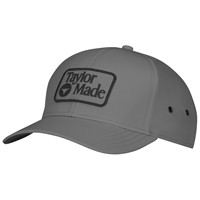 TaylorMade Newport 85 Metal Eyelet Golf Hat, Grey