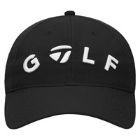 TaylorMade Womens Hamptons Golf Hat, Black/White
