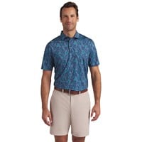 Puma Mens MATTR Northern Lights Golf Polo, Dark Blue