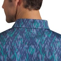 Puma Mens MATTR Northern Lights Golf Polo, Dark Blue