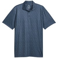 Puma Mens MATTR Fly Golf Polo, Dark Blue