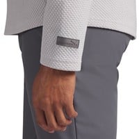 Puma Mens Boulder 2.0 1/4 Zip Golf Pullover, Grey