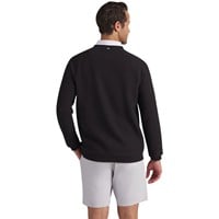 Puma Mens Boulder 2.0 Crewneck Golf Pullover, Black