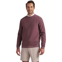 Puma Mens Boulder 2.0 Crewneck Golf Pullover, Brown