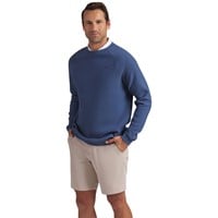 Puma Mens Boulder 2.0 Crewneck Golf Pullover, Dark Blue