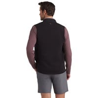 Puma Mens Cloudspun Fleece Hybrid Golf Vest, Black