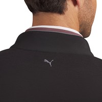 Puma Mens Cloudspun Fleece Hybrid Golf Vest, Black